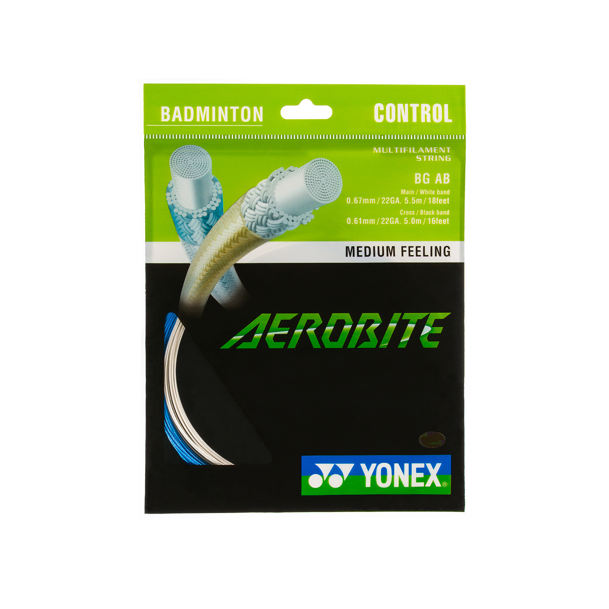 YONEX Badminton Saite - 16 BG AEROBITE SETDetailbild - 2